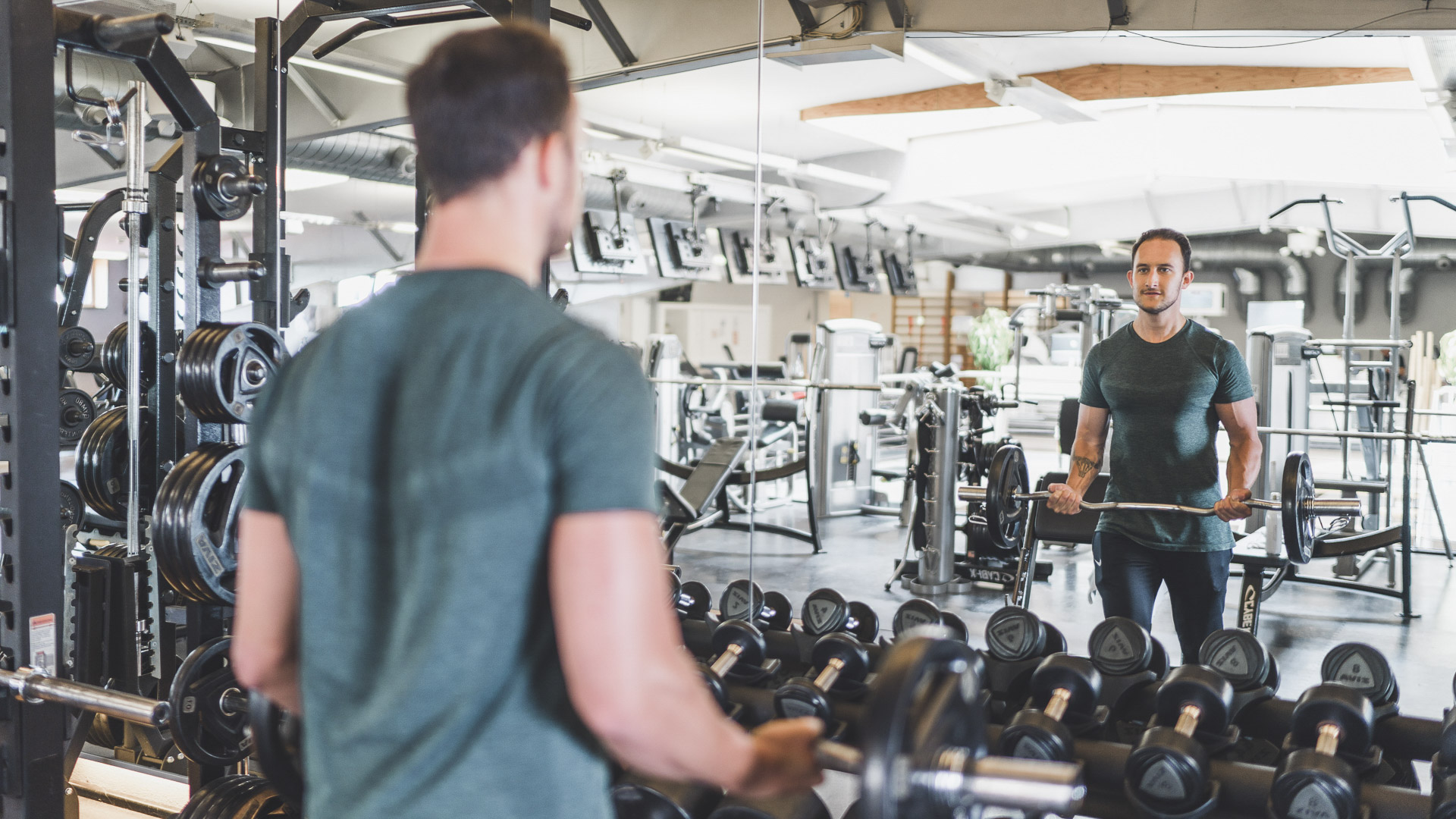 Krafttraining im Fitnessstudio Aktivpark in Gilching