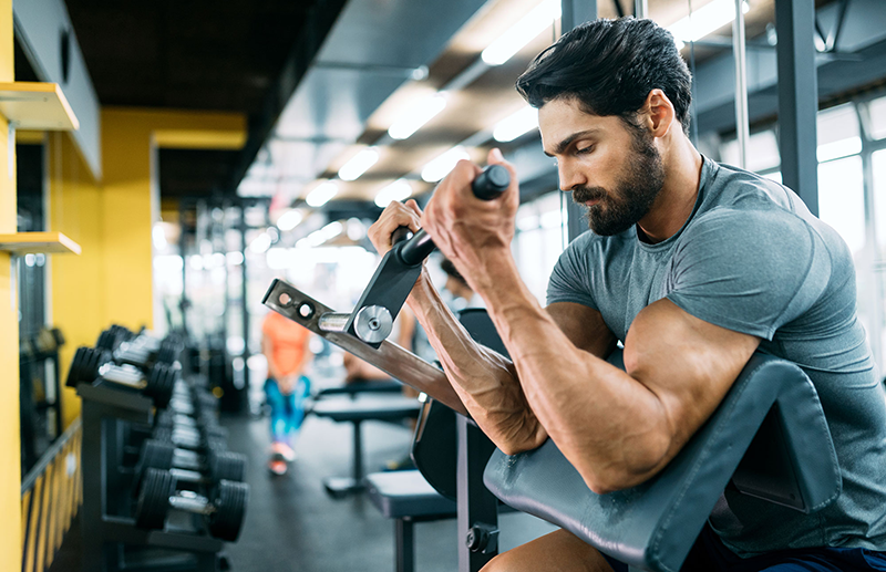 Geräte- und Freihanteltraining